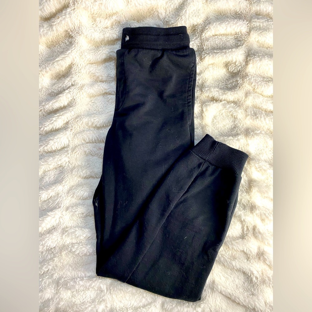Boys Hollywood Black Heavy Weight Sweatpants size 7